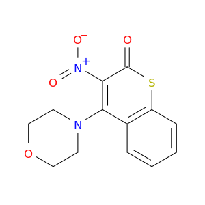 4-MORPHOLINO-3-NITRO-1-THIOCOUMARIN