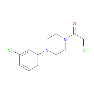 2-chloro-1-[4-(3-chlorophenyl)piperazin-1-yl]ethanone