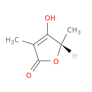 2(5H)-Furanone, 4-hydroxy-3,5-dimethyl-, (S)-