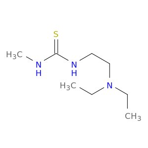 Thiourea, N-[2-(diethylamino)ethyl]-N'-methyl-