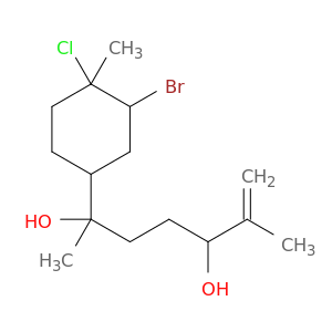 6-Heptene-2,5-diol, 2-(3-bromo-4-chloro-4-methylcyclohexyl)-6-methyl-