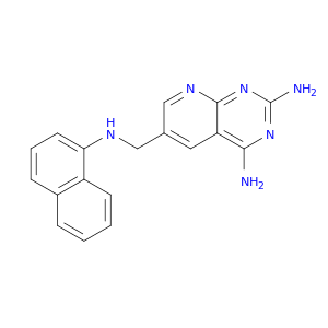 Pyrido[2,3-d]pyrimidine-2,4-diamine, 6-[(1-naphthalenylamino)methyl]-