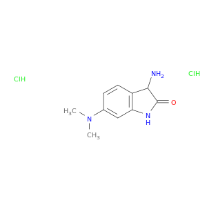 3-Amino-6-(dimethylamino)-2,3-dihydro-1H-indol-2-one dihydrochloride