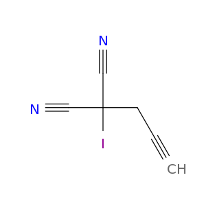 Propanedinitrile, iodo-2-propynyl-