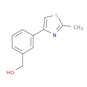 3-(2-甲基-4-噻唑基)苯单甲醇
