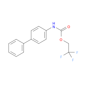 2,2,2-Trifluoroethyl N-(4-phenylphenyl)carbamate