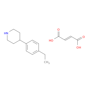 哌啶,4-(4-乙基苯基)-,(2E)-2-丁二酰胺