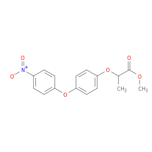 Propanoic acid, 2-[4-(4-nitrophenoxy)phenoxy]-, methyl ester