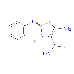 5-Amino-2-(phenylamino)thiazole-4-carboxamide
