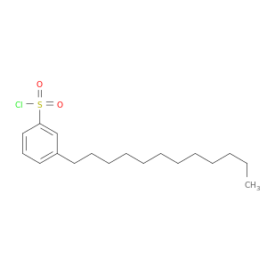 3-Dodecylbenzene-1-sulfonyl chloride