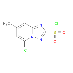 [1,2,4]Triazolo[1,5-a]pyridine-2-sulfonyl chloride, 5-chloro-7-methyl-