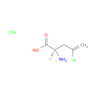 (2R)-2-amino-4-chloropent-4-enoic acid hydrochloride