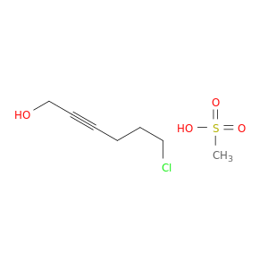 2-Hexyn-1-ol, 6-chloro-, methanesulfonate