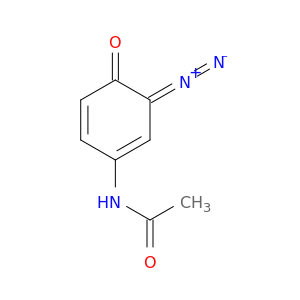 4-ACETYLAMINO-6-DIAZO-2,4-CYCLOHEXADIENONE