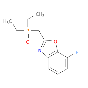 Benzoxazole, 2-[(diethylphosphinyl)methyl]-7-fluoro-