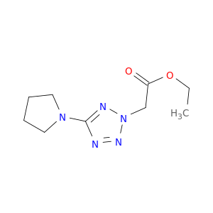 5-(1-吡咯烷基)-2H-四唑-2-乙酸乙酯