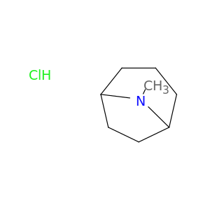8-Azabicyclo[3.2.1]octane,8-methyl-, hydrochloride (1:1)