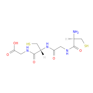 Glycine, N-[N-(N-L-cysteinylglycyl)-L-cysteinyl]-