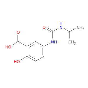 2-Hydroxy-5-{[(propan-2-yl)carbamoyl]amino}benzoic Acid