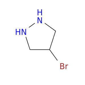 Pyrazolidine, 4-bromo-