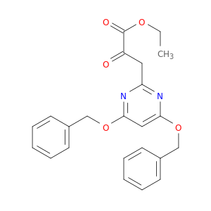 ethyl 3-[4,6-bis(benzyloxy)pyrimidin-2-yl]-2-oxopropanoate