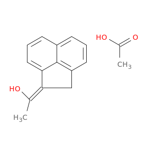 Ethanol, 1-(1(2H)-acenaphthylenylidene)-, acetate, (Z)-