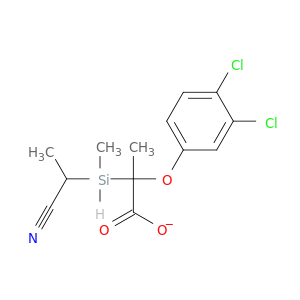 (1-cyanoethyl)(dimethyl)silyl(3,4-dichlorophenoxy)acetate