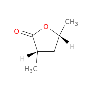 2(3H)-Furanone, dihydro-3,5-dimethyl-, cis-