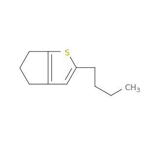 4H-Cyclopenta[b]thiophene, 2-butyl-5,6-dihydro-