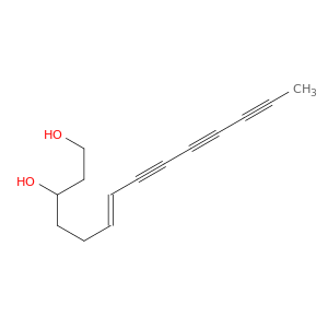 6-Tetradecene-8,10,12-triyne-1,3-diol, (E)-
