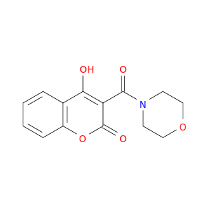 4-羟基-3-(4-吗啉基羰基)-2H-1-苯并吡喃-2-一