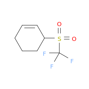 Cyclohexene, 3-[(trifluoromethyl)sulfonyl]-