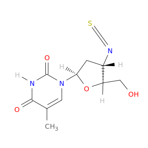 1-[(2R,4S,5S)-5-(hydroxymethyl)-4-isothiocyanato-oxolan-2-yl]-5-methyl-pyrimidine-2,4-dione