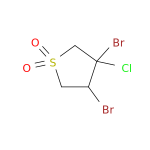 Thiophene, 3,4-dibromo-3-chlorotetrahydro-, 1,1-dioxide