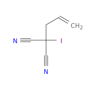 Propanedinitrile, iodo-2-propenyl-