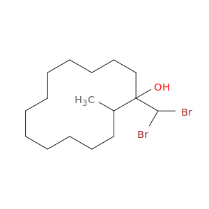 Cyclotetradecanol, 1-(dibromomethyl)-2-methyl-