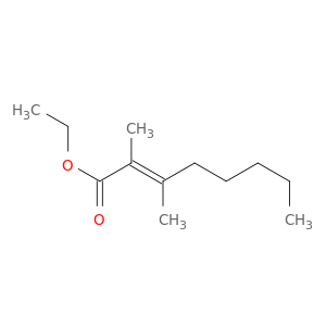 2-Octenoic acid, 2,3-dimethyl-, ethyl ester, (E)-