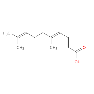 2,4,8-Decatrienoic acid, 5,9-dimethyl-, (E,E)-