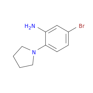 5-Bromo-2-(pyrrolidin-1-yl)aniline