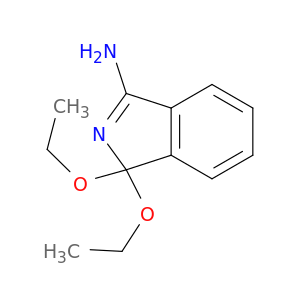 1H-Isoindol-3-amine, 1,1-diethoxy-