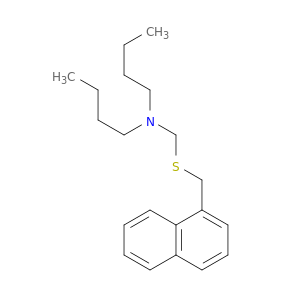 1-Butanamine, N-butyl-N-[[(1-naphthalenylmethyl)thio]methyl]-