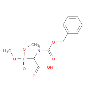 Acetic acid, (dimethoxyphosphinyl)[[(phenylmethoxy)carbonyl]amino]-
