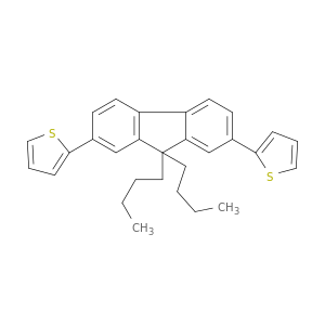 Thiophene, 2,2'-(9,9-dibutyl-9H-fluorene-2,7-diyl)bis-