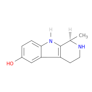 1H-Pyrido[3,4-b]indol-6-ol, 2,3,4,9-tetrahydro-1-methyl-, (R)-