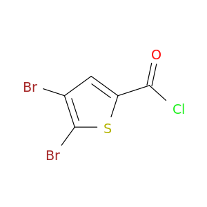 2-Thiophenecarbonyl chloride, 4,5-dibromo-