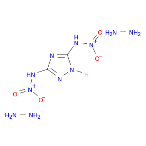 1H-1,2,4-Triazole-3,5-diamine, N,N'-dinitro-, compd. with hydrazine(1:2)