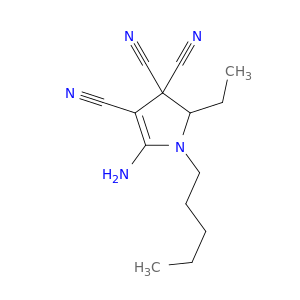 3H-Pyrrole-3,3,4-tricarbonitrile, 5-amino-2-ethyl-1,2-dihydro-1-pentyl-