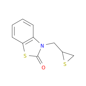 2(3H)-Benzothiazolone, 3-(thiiranylmethyl)-