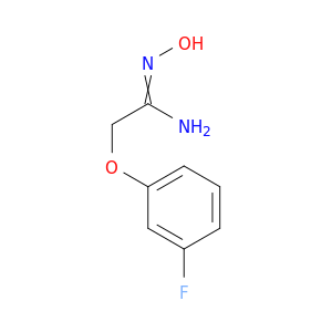 2-(3-Fluorophenoxy)-N'-hydroxyethanimidamide
