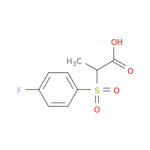 2-(4-Fluorobenzenesulfonyl)propanoic Acid